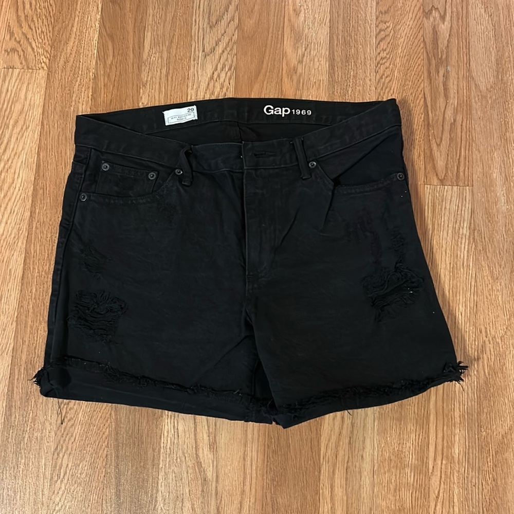 Gap distressed Jean shorts